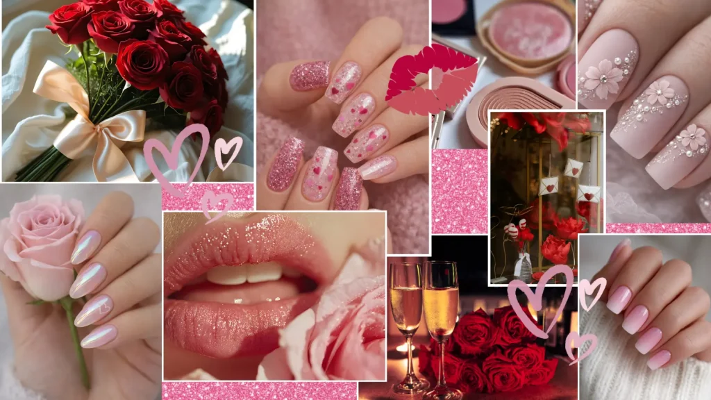 valentin napi körmök