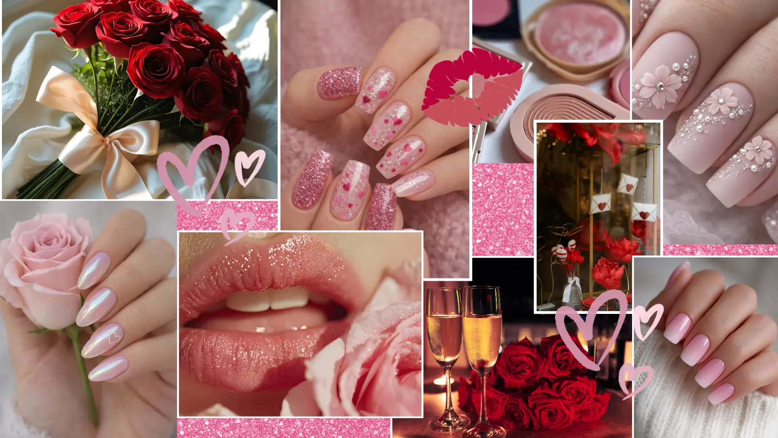 valentin napi körmök