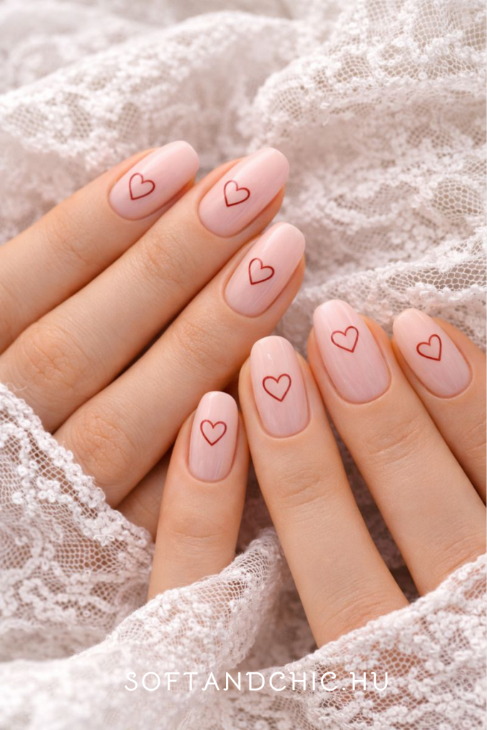 valentines nails 3